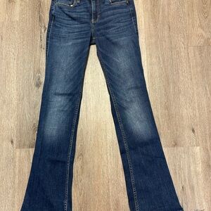 Hollister Blue Flare Wide Leg Jeans #3